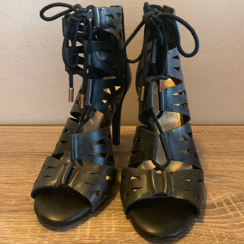 Jessica Simpson Lace Up Heels